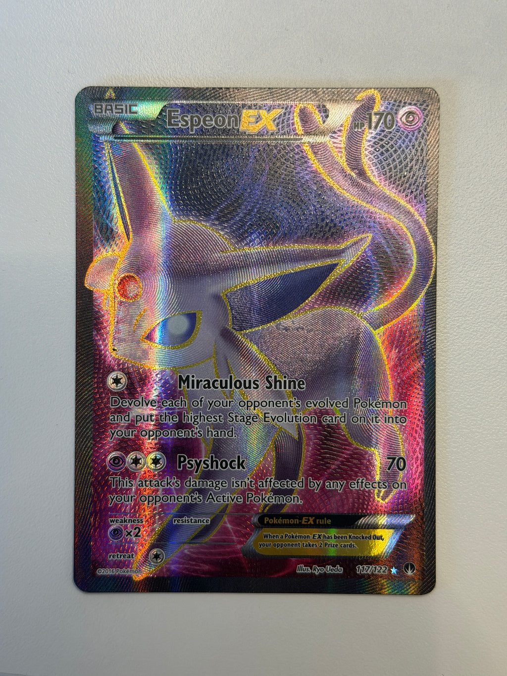 Pokémon TCG - Espeon EX - 117/122 - BREAKpoint