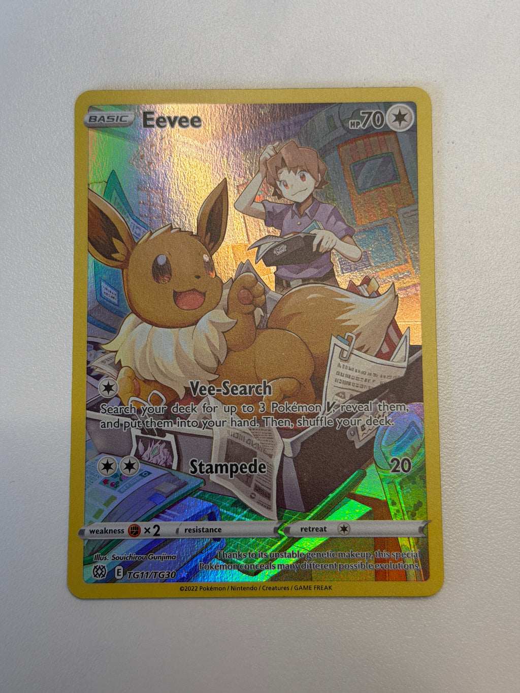Pokemon TCG - Eevee - TG11/TG30 - Brilliant Stars