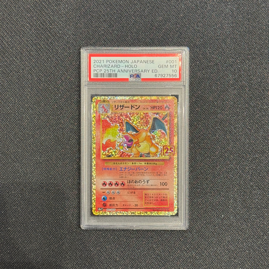 [PSA 10] - Charizard - Holo - 25 Anniversary - 001/025 - Pokémon TCG