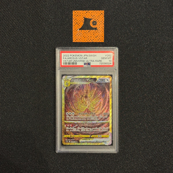 PSA 10] - Arceus - 262/172 - Vstar Universe - Pokémon TCG – Light