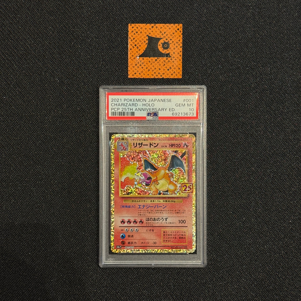 [PSA 10] - Charizard - 001/025 - 25th Anniversary - Pokémon TCG