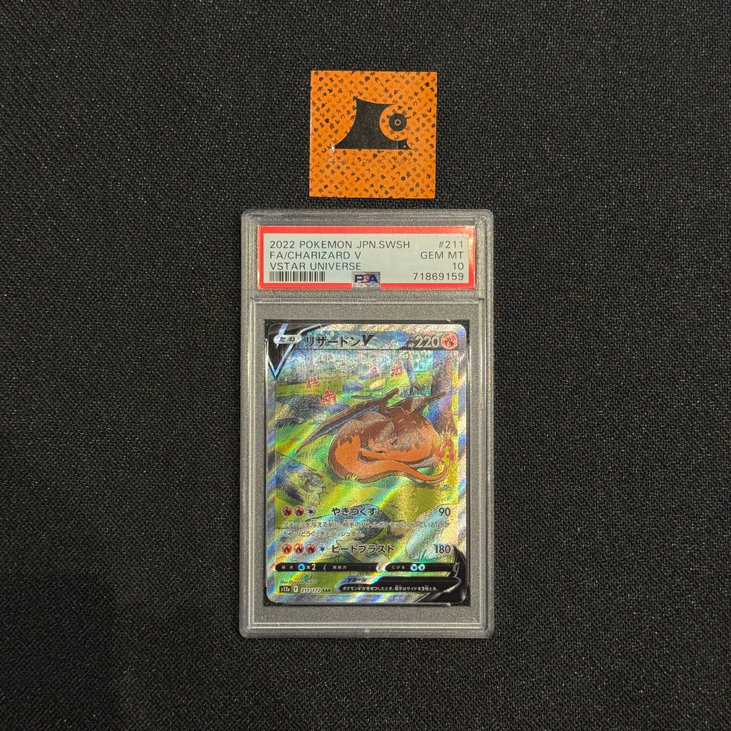 [PSA 10] - Charizard - 211/172 - Vstar Universe - Pokémon TCG