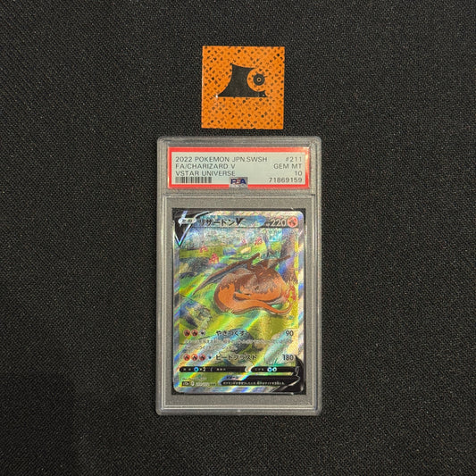 [PSA 10] - Charizard - 211/172 - Vstar Universe - Pokémon TCG
