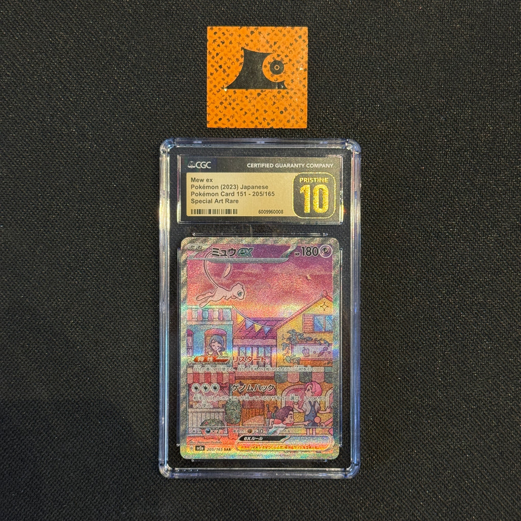[CGC 10 Pristine] - Mew EX - 205/165 - SV151 - Pokémon TCG