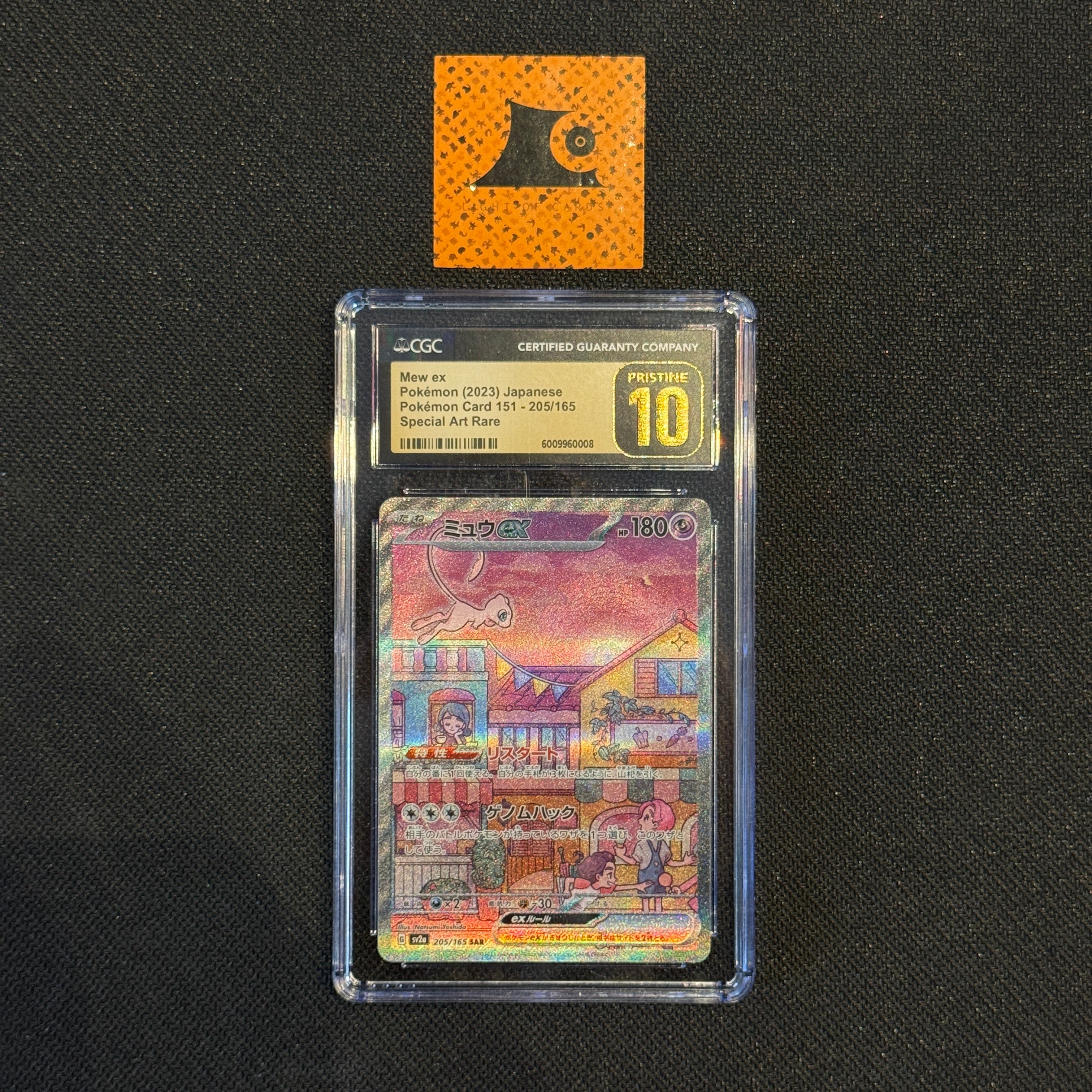 [CGC 10 Pristine] - Mew EX - 205/165 - SV151 - Pokémon TCG
