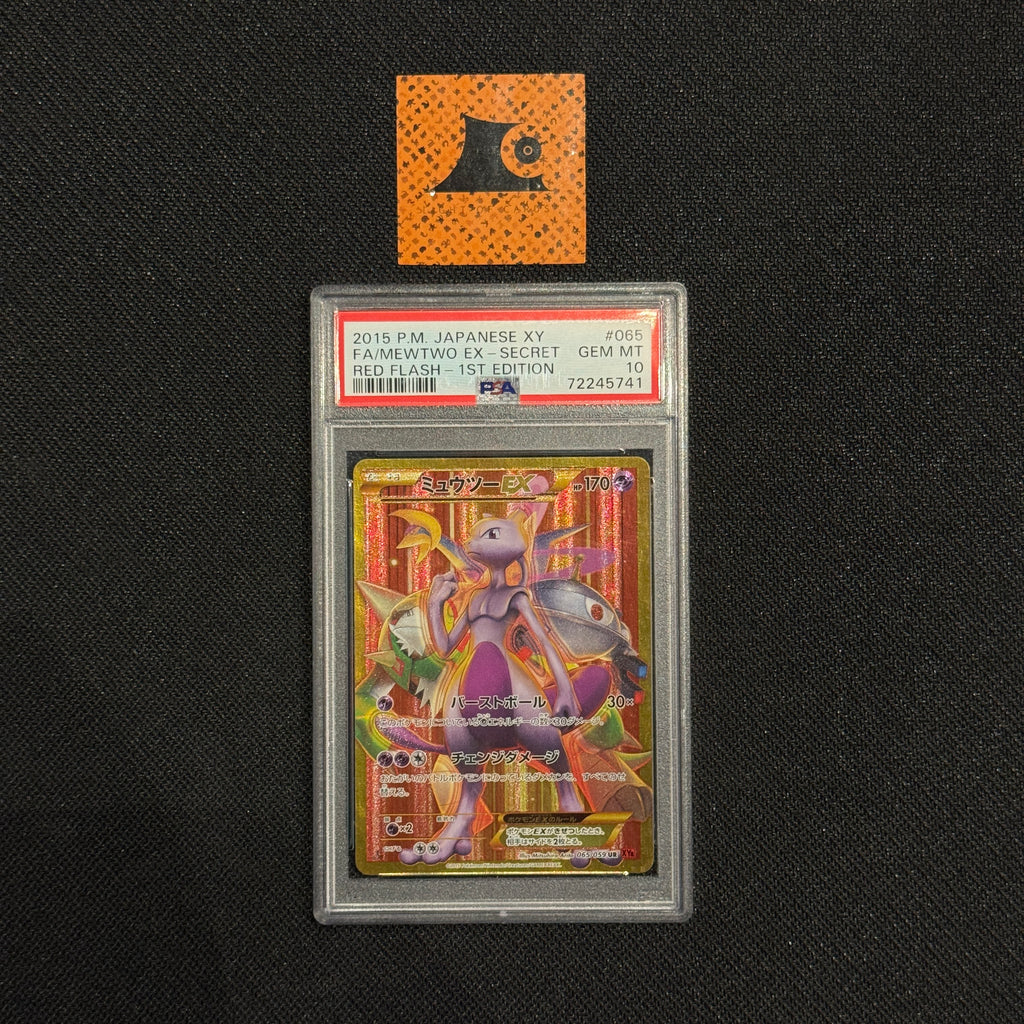 [PSA 10] - Mewtwo EX - 065/059 - XY8 Red Flash - Pokémon TCG