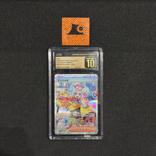 [CGC Pristine 10] Iono - 096/071 - SV2D - Japanese