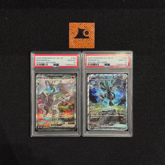 [PSA 10 - Sequential] Zekrom ex & Reshiram ex - 169/086 - SV11
