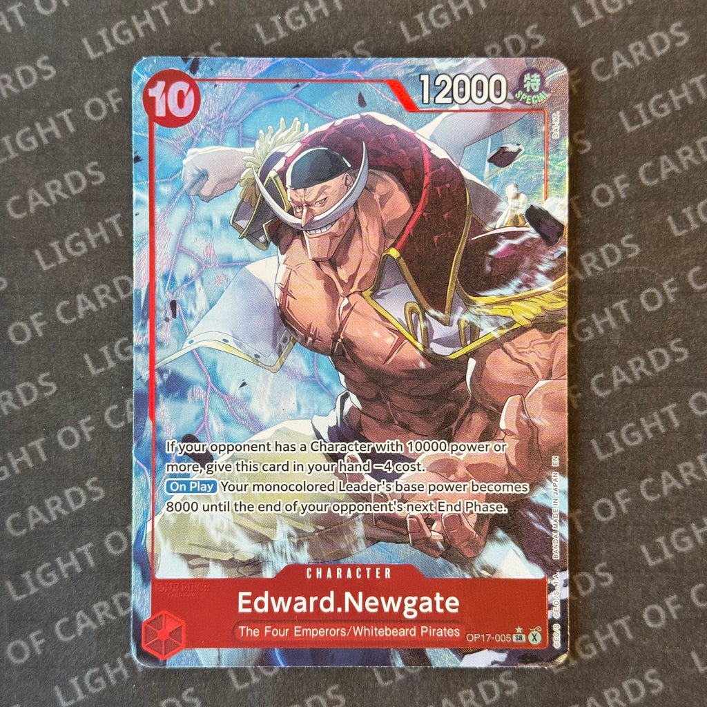 One Piece - Edward.Newgate - OP17-005 - World's Strongest Warriors