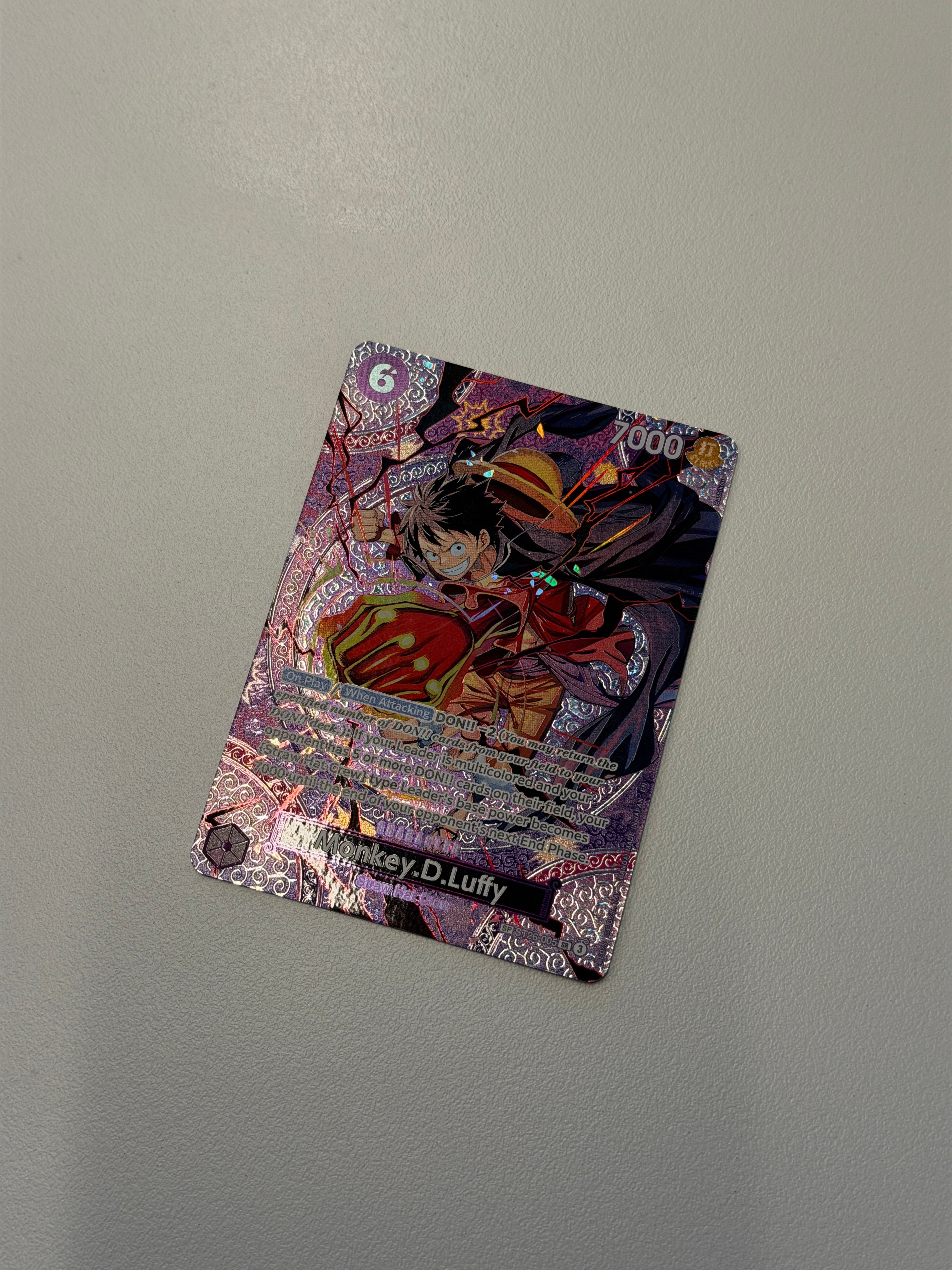 One Piece - Monkey.D.Luffy - ST26-005 - JP - Adventure on Kami's Island