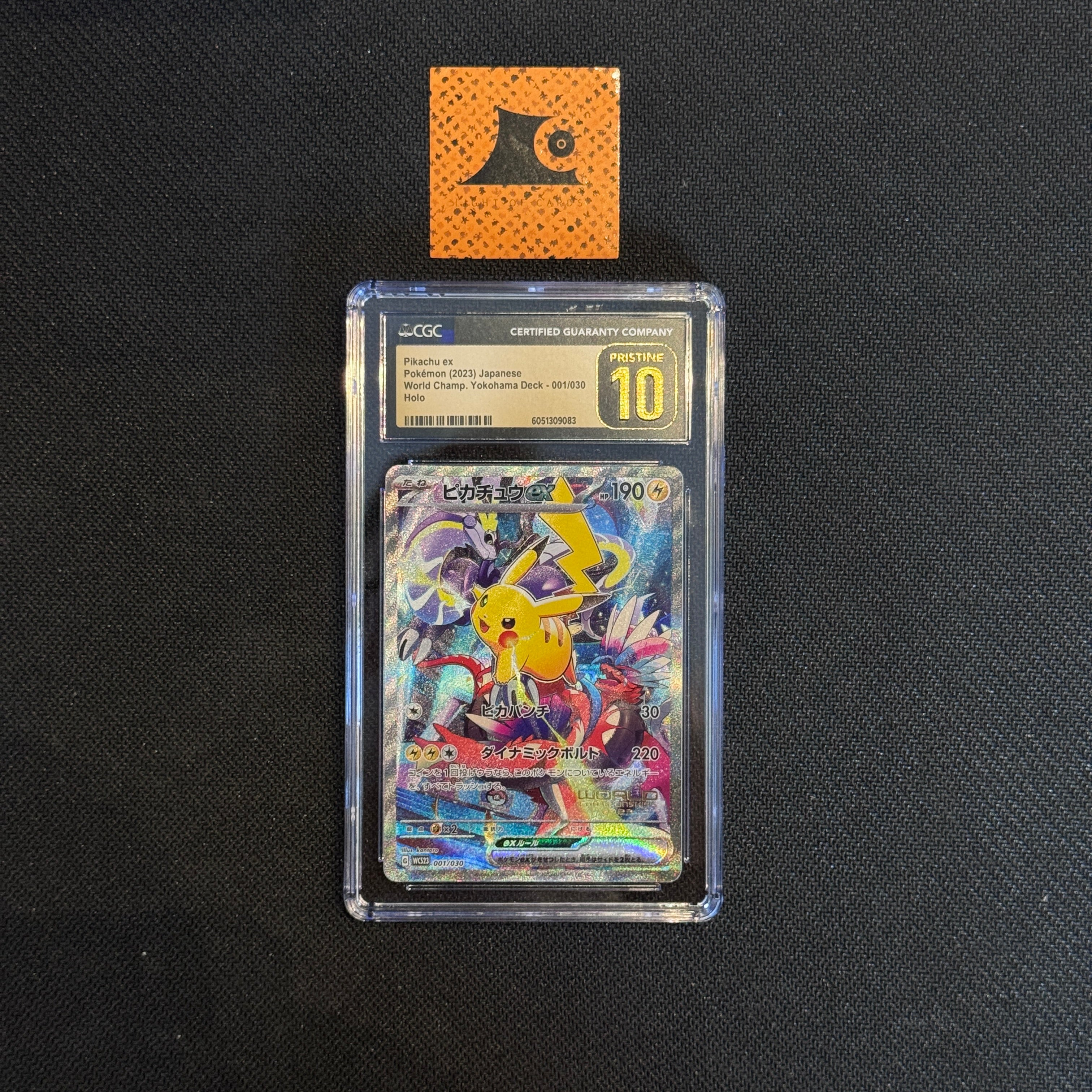 [CGC Pristine 10] Pikachu ex - Promo - 001/030 - World Champ
