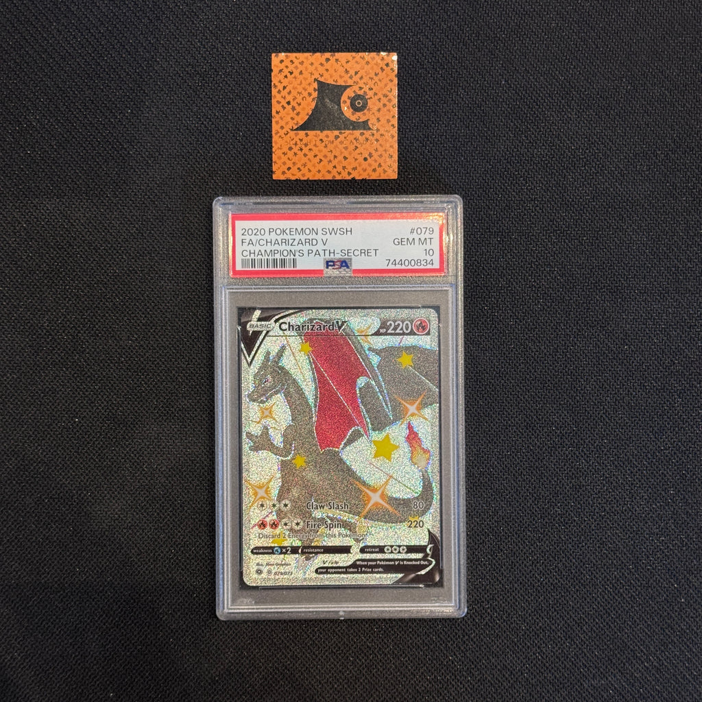 [PSA 10] Charizard V - 079/073 - Champion's Path-Secret