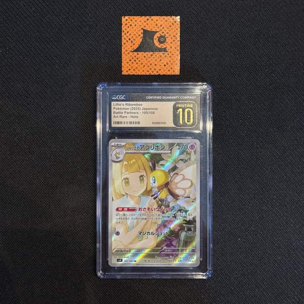 CGC Pristine 10] Lillie's Ribombee - AR - 105/100 - SV9 – Light of