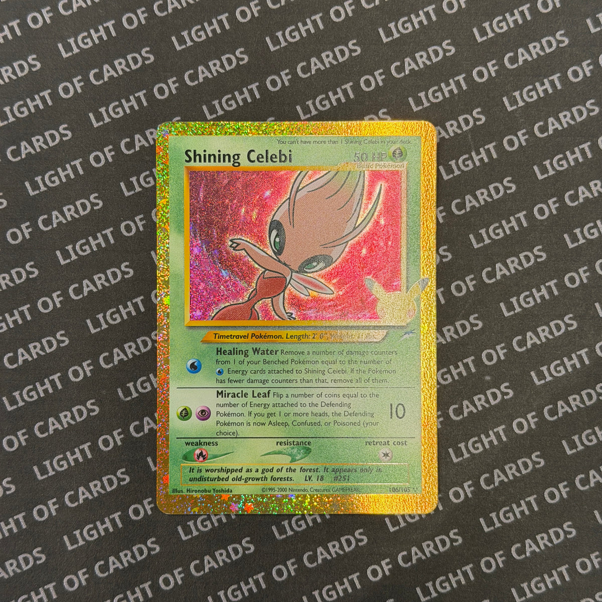 Pokémon TCG - Shining Celebi - 106/105 - 30th Celebration