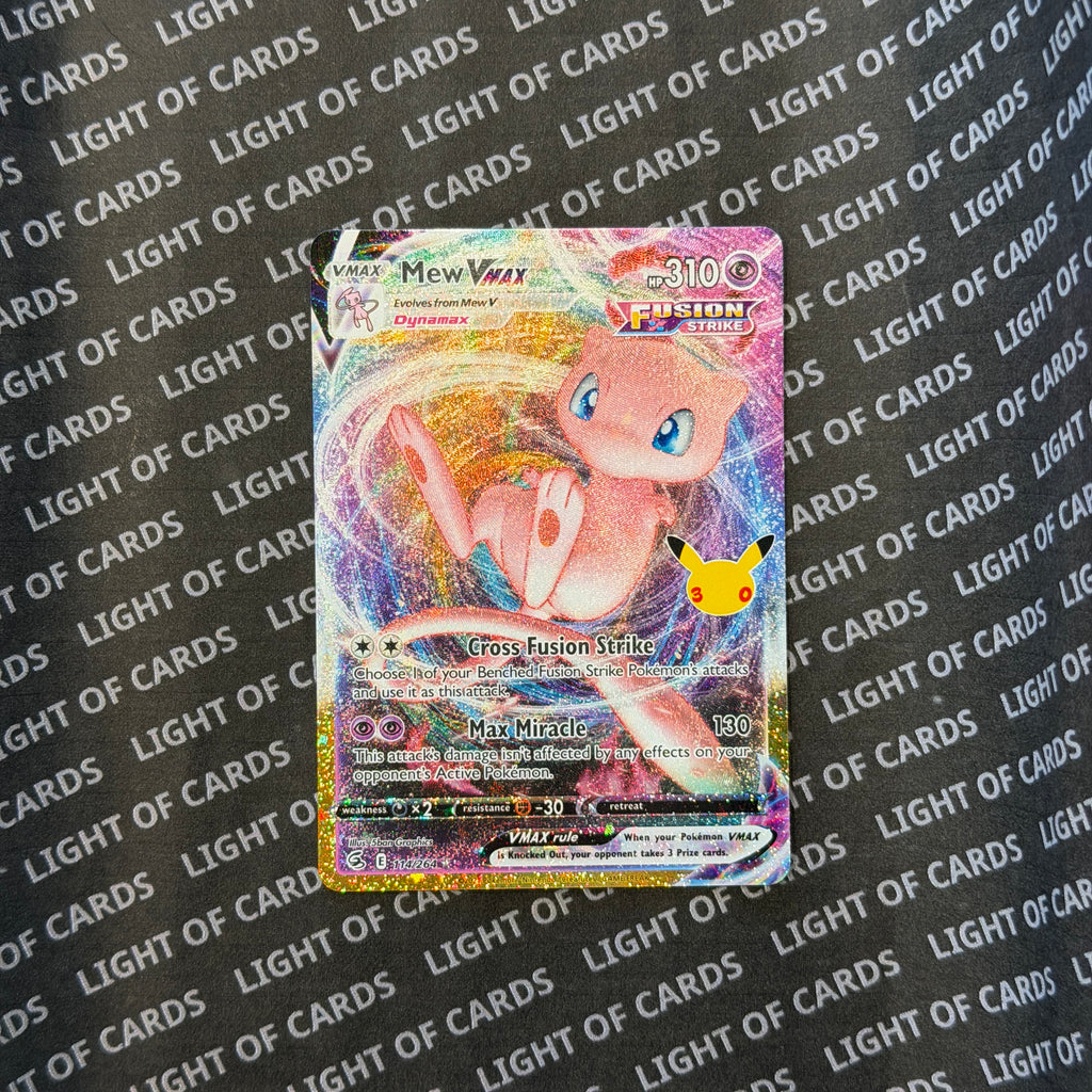 Pokémon TCG - Mew VMAX - 114/264 - 30th Celebration