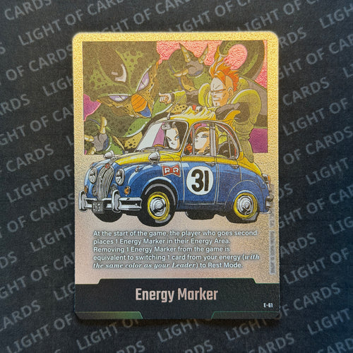 Dragon Ball - Energy Marker [Silver] - E-61 - Fusion World Energy Markers