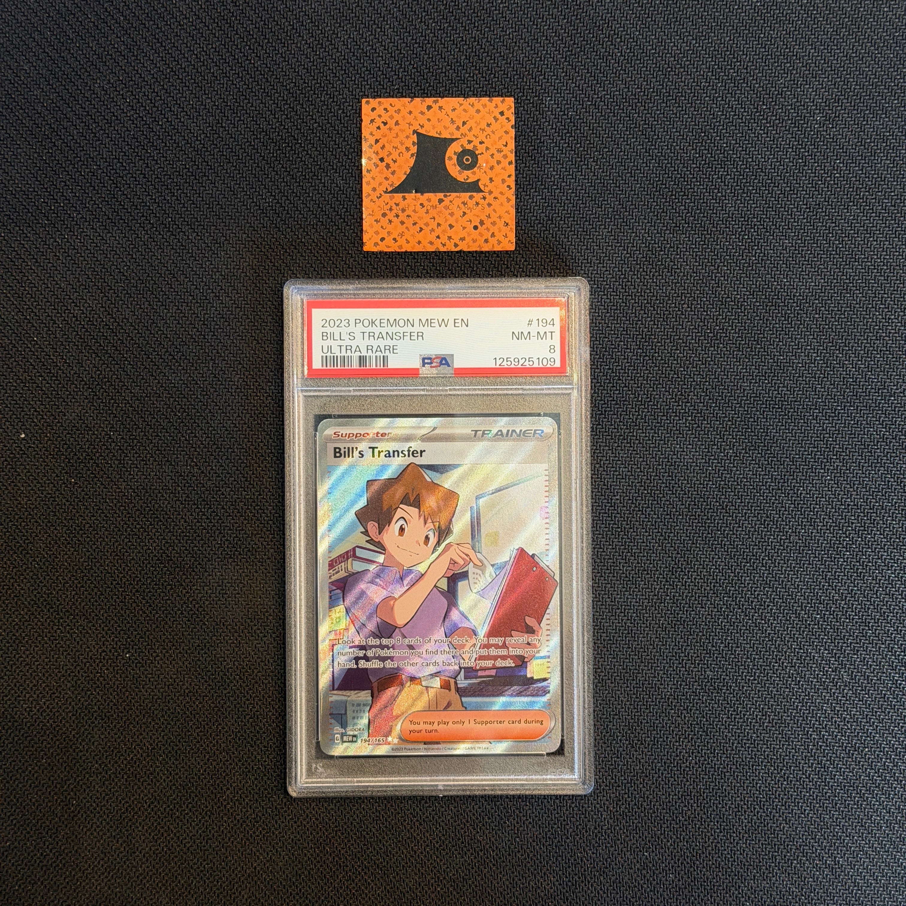 [PSA 8] Pokemon TCG - Bill's Transfer - 194/165 - 151