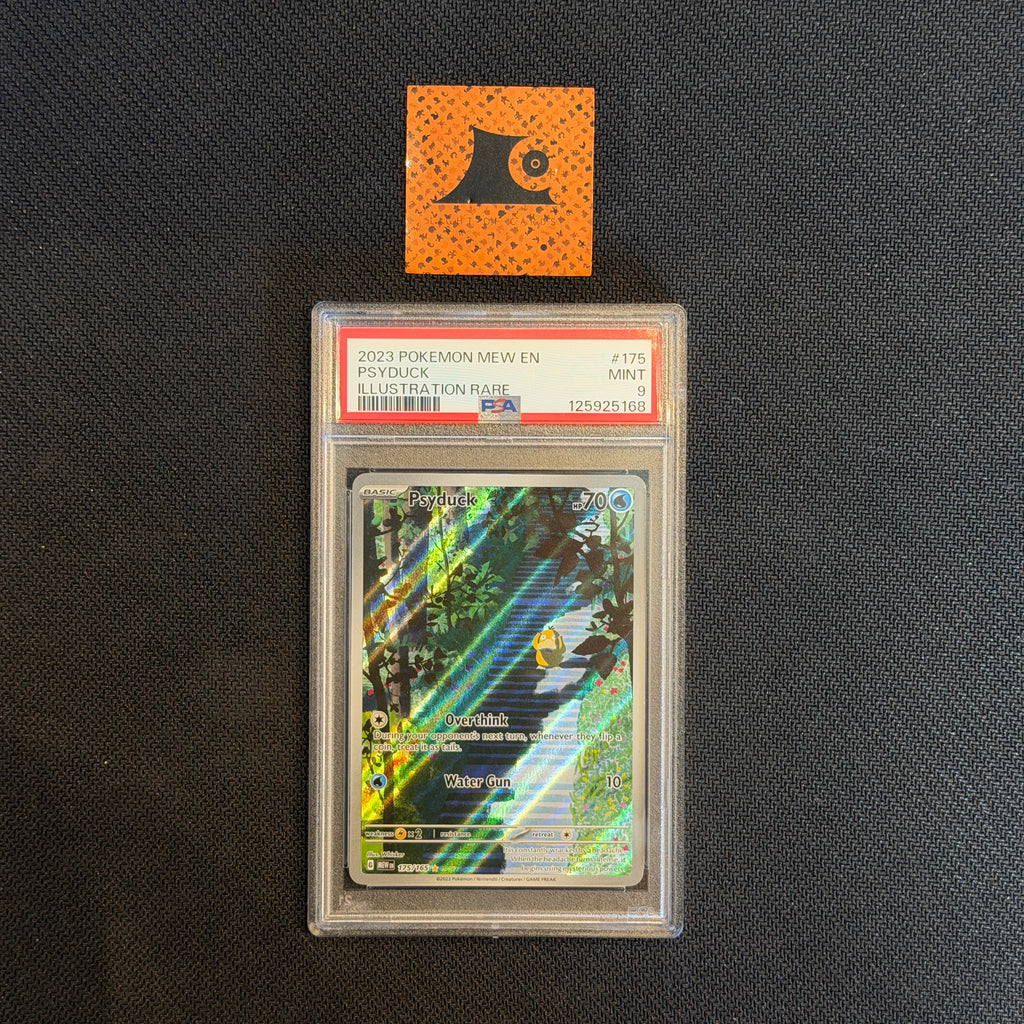 [PSA 9] Pokemon TCG - Psyduck - 175/165 - Holo Illustration Rare