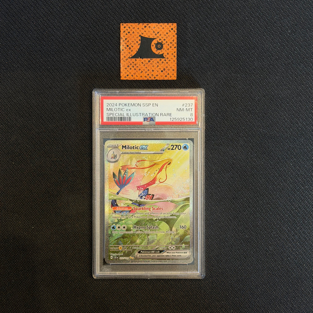 [PSA 8] Pokemon TCG - Milotic EX - 237/191 - SV8