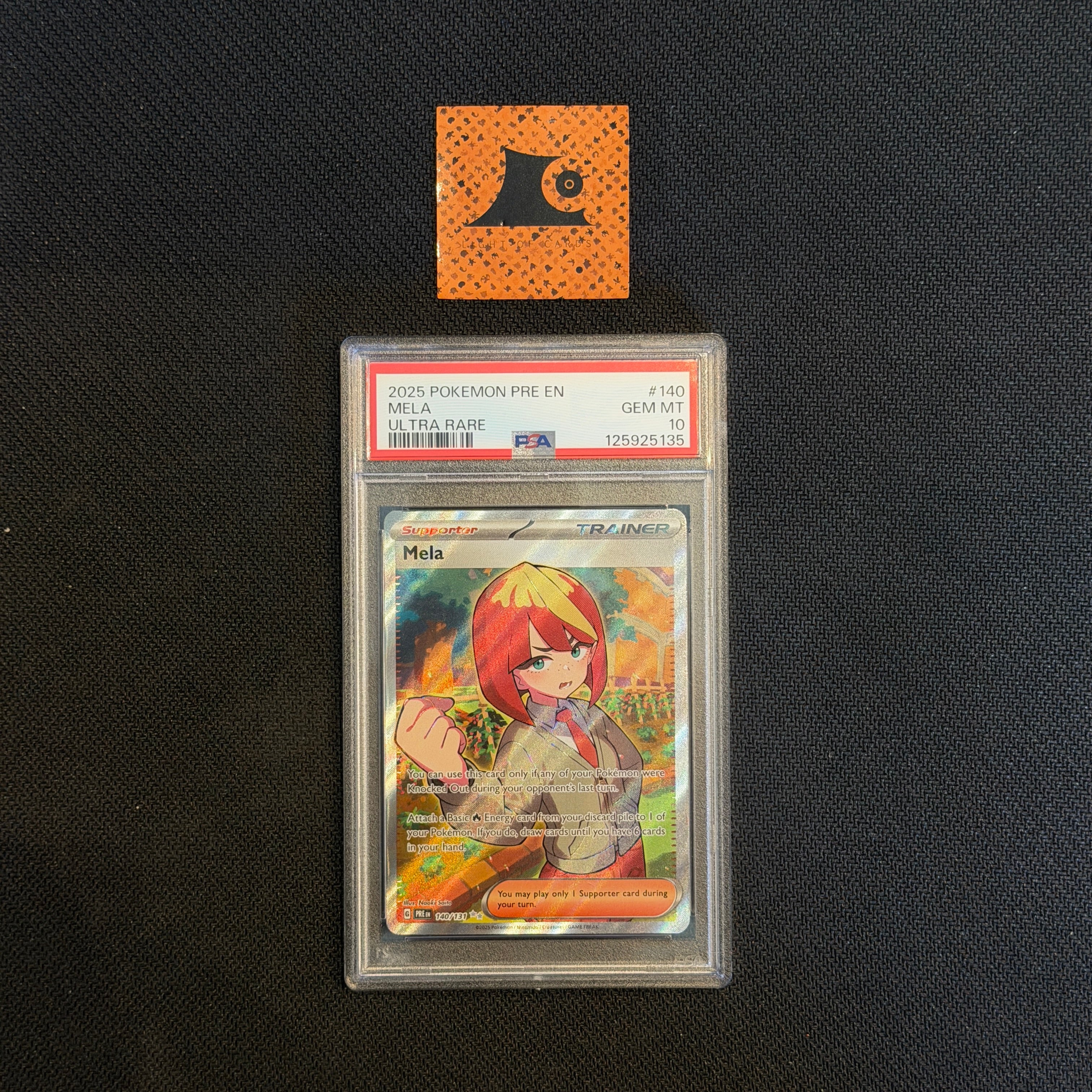 [PSA 10] Pokemon TCG - Mela - 140/131 - Prismatic Evolutions