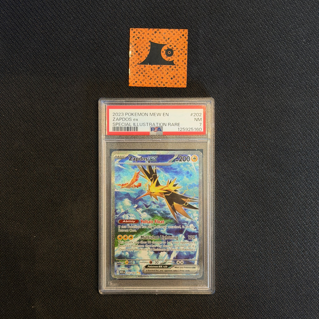 [PSA 7] Pokemon TCG - Zapdos ex - 202/165 - 151