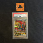 [PSA 8] Pokémon TCG - Roaring Moon EX - 218/187 - Terastal Festival