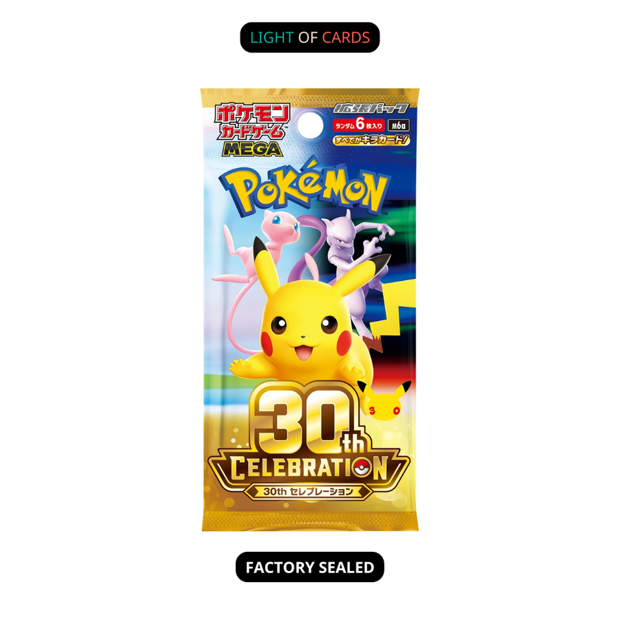 [Single Pack] Pokémon TCG - M6a - 30th Anniversary - JP