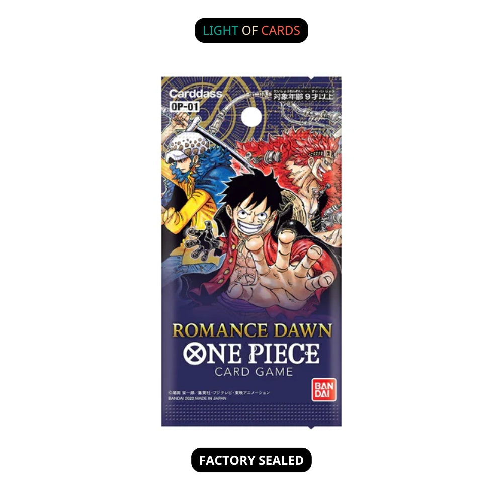 One Piece｜OP-01 Romance Dawn - Booster Box - Japanese – Light of
