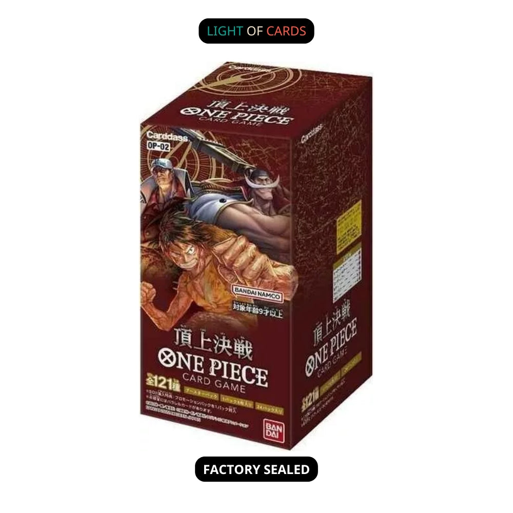 One Piece｜OP-02 Paramount War - Booster Box - Japanese