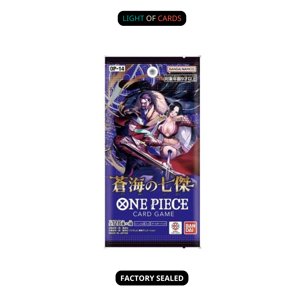 [Single Pack] One Piece｜OP-14  Azure Sea's Seven - Booster Pack - JP