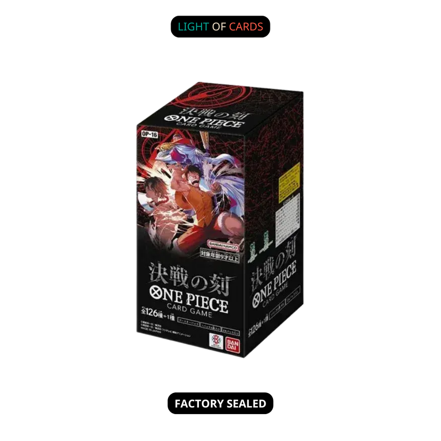 One Piece｜OP-16 The Time of Battle Booster Box - JP