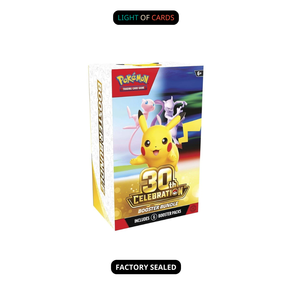 [Sealed] Pokémon TCG - 30th Celebration Booster Bundle