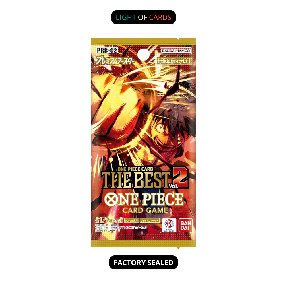 One Piece｜PRB-02 Premium Booster: The Best Vol.2 - Booster Box - JP