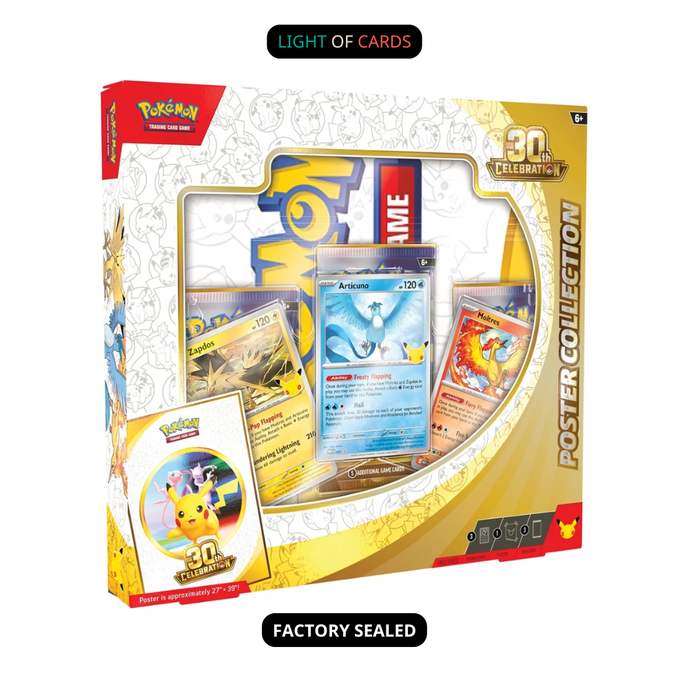 Pokemon TCG - 30th Celebration Poster Collection