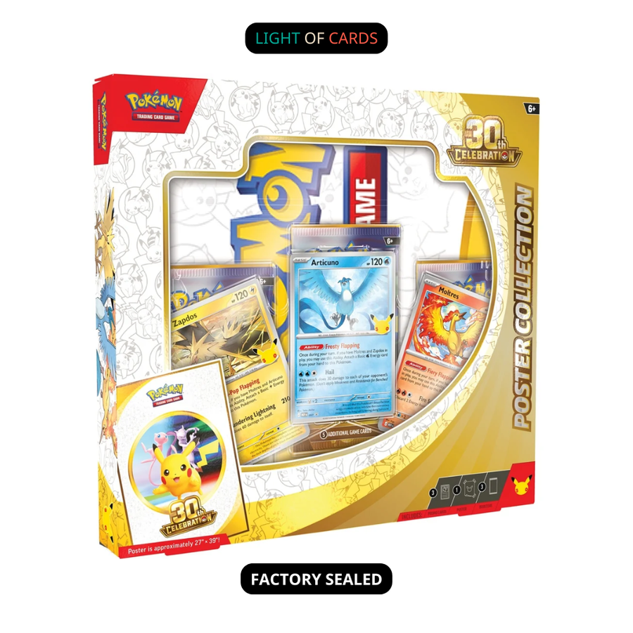 Pokemon TCG - 30th Celebration Poster Collection