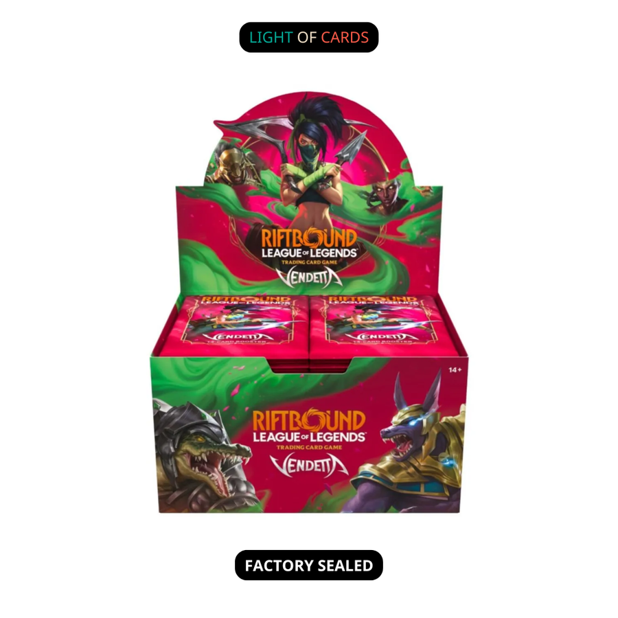 Riftbound: League of Legends TCG Booster Box - Vendetta