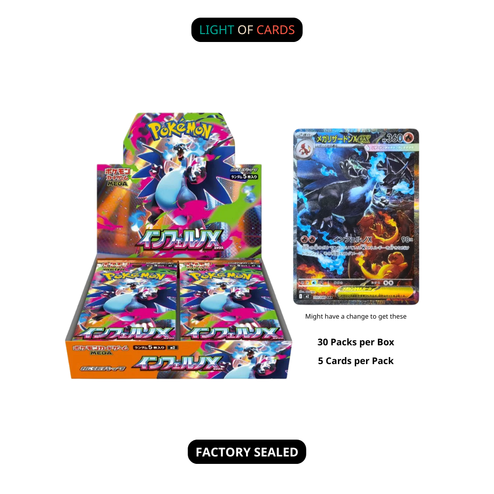 [Sealed] Pokémon TCG - Inferno X M2 Booster Box - JP
