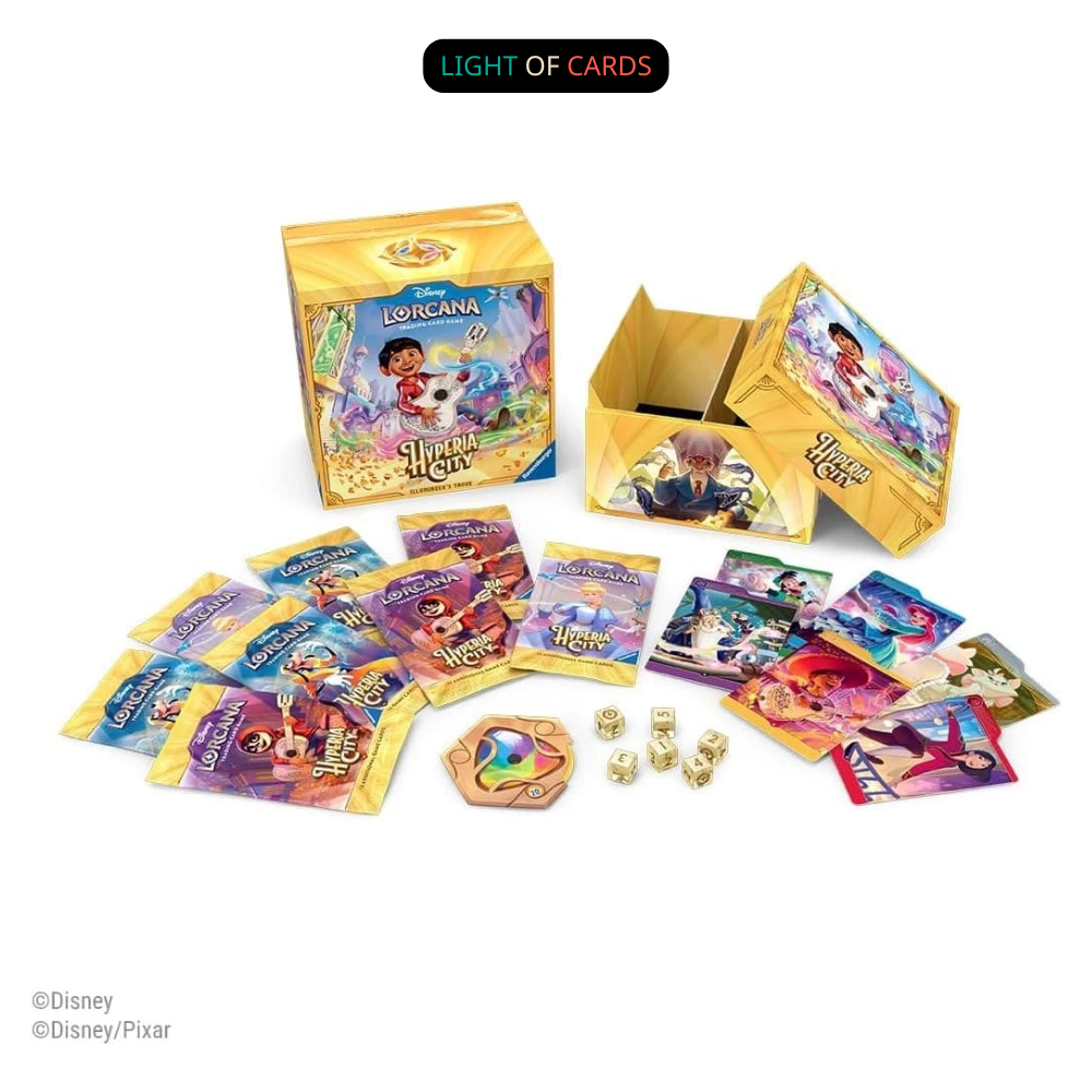 Disney Lorcana TCG - S14 - Hyperia City Illumineer’s Trove