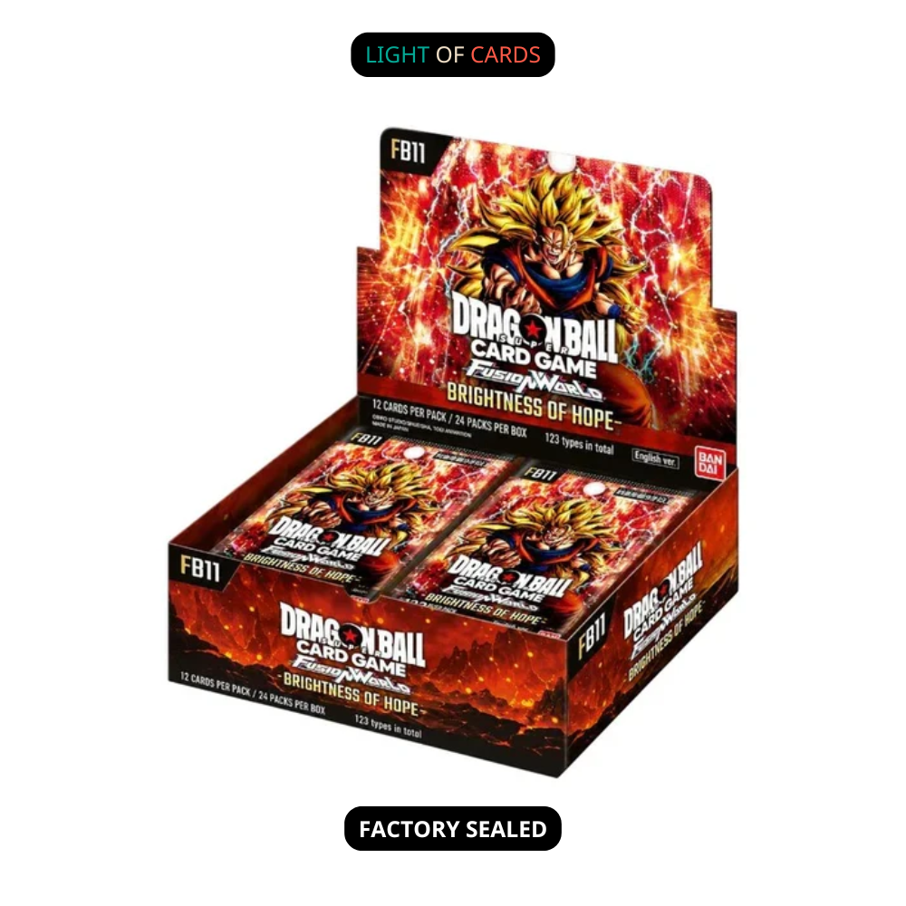 Dragon Ball｜Fusion World - Brightness of Hope - FB11 - Booster Box - EN
