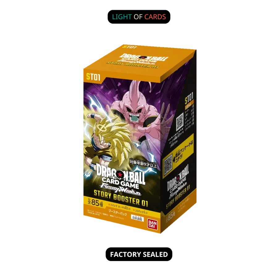 Dragon Ball｜Fusion World - Story Booster - ST01 - Booster Box - JP