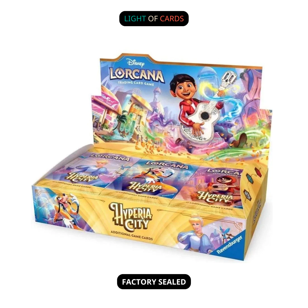 [Sealed] Disney Lorcana TCG - S14 - Hyperia City Booster Box