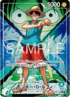 One Piece - Monkey D. Luffy (Alt Art) - OP16-022 - L - The Time of Battle